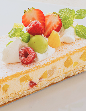 ケーキの写真