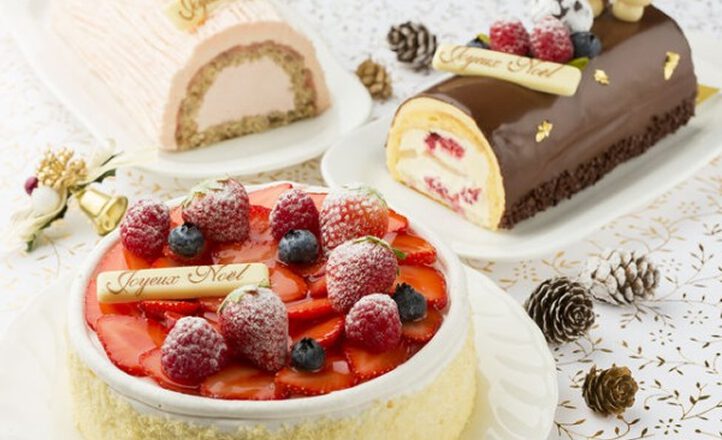 クリスマスケーキの写真